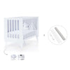 Lit bébé cododo 60x120 cm (4in1) blanc · Nexo C187-M7700