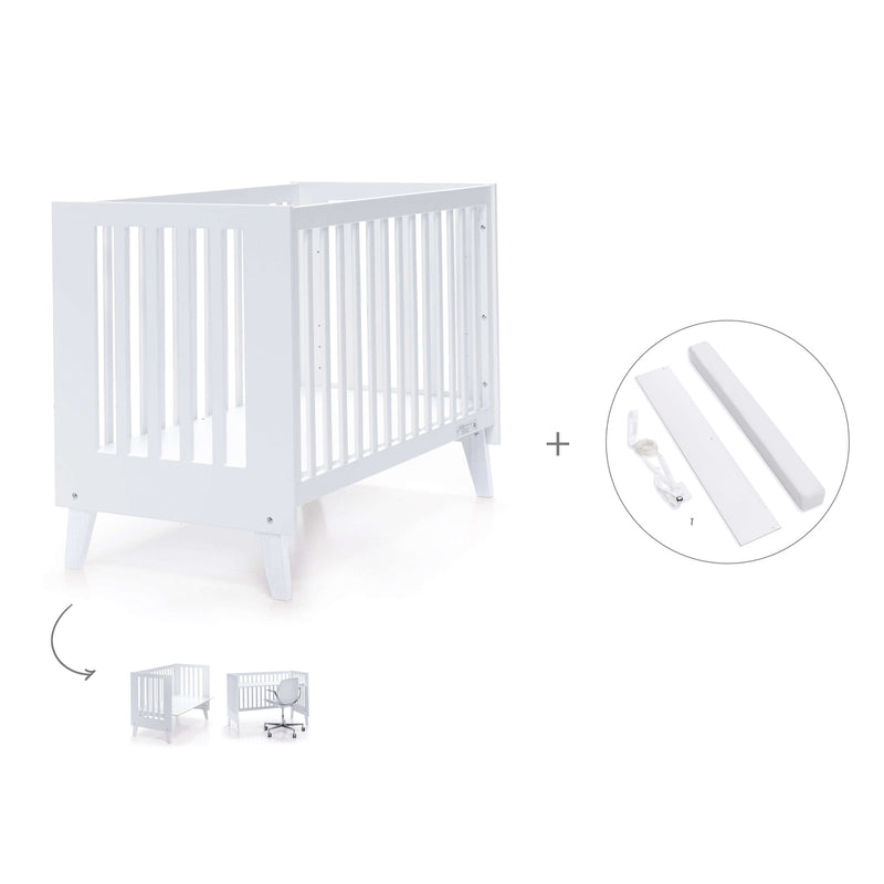 Berço co-sleeping 60x120 cm (4in1) branco · Nexo C187-M7700