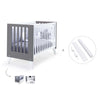 Co-sleeping cot 60x120 cm (4in1) white/charcoal · Nexo C187-M7769