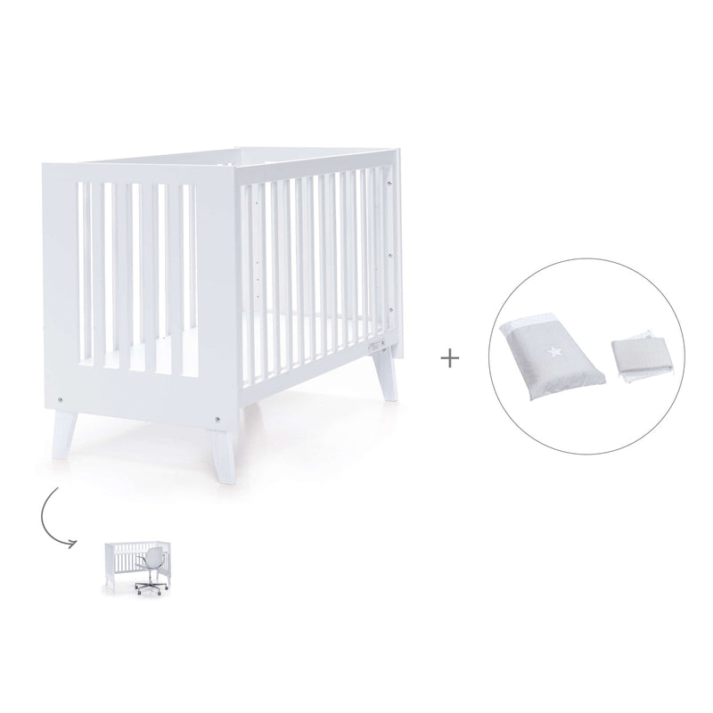 Berço co-sleeping 60x120 cm (4in1) branco · Nexo C187-M7700