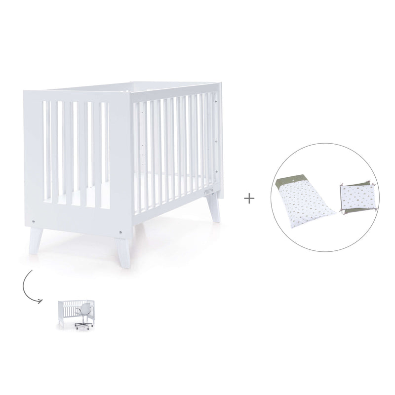 Co-sleeping cot 60x120 cm (4in1) white · Nexo C187-M7700