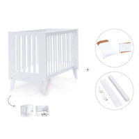 Berço co-sleeping 60x120 cm (4in1) branco · Nexo C187-M7700