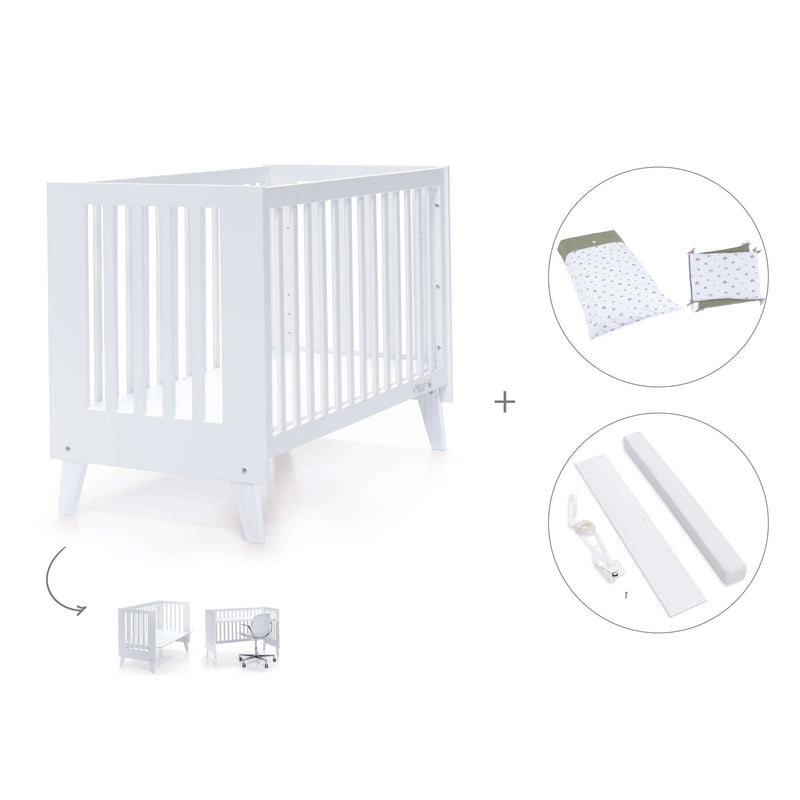 Co-sleeping cot 60x120 cm (4in1) white · Nexo C187-M7700