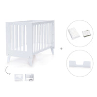 Berço co-sleeping 60x120 cm (4in1) branco · Nexo C187-M7700