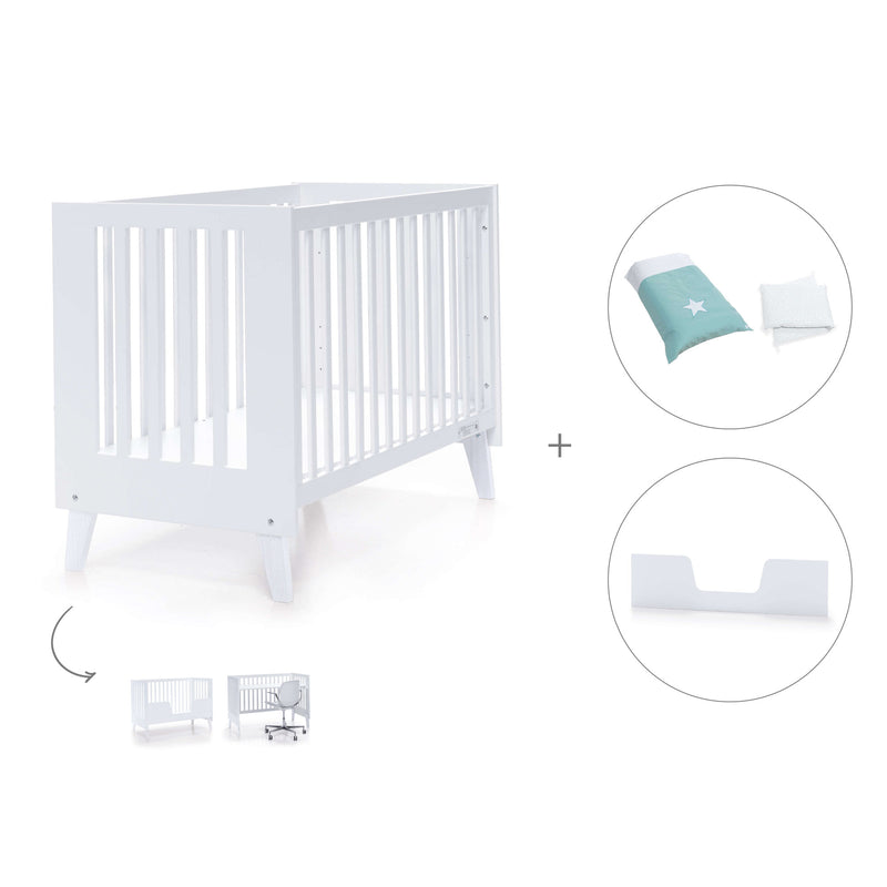 Co-sleeping cot 60x120 cm (4in1) white · Nexo C187-M7700