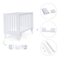 Berço co-sleeping 60x120 cm (4in1) branco · Nexo C187-M7700