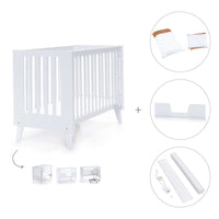 Berço co-sleeping 60x120 cm (4in1) branco · Nexo C187-M7700