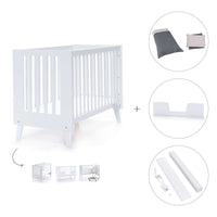 Berço co-sleeping 60x120 cm (4in1) branco · Nexo C187-M7700