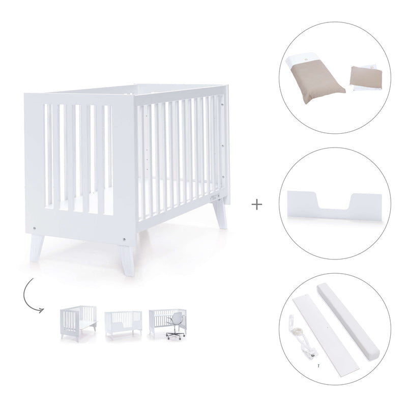 Co-sleeping cot 60x120 cm (4in1) white · Nexo C187-M7700