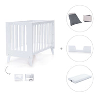 Co-sleeping cot 60x120 cm (4in1) white · Nexo C187-M7700