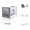 Co-sleeping cot 60x120 cm (4in1) white/charcoal · Nexo C187-M7769