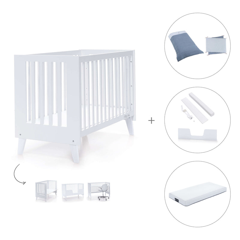 Co-sleeping cot 60x120 cm (4in1) white · Nexo C187-M7700