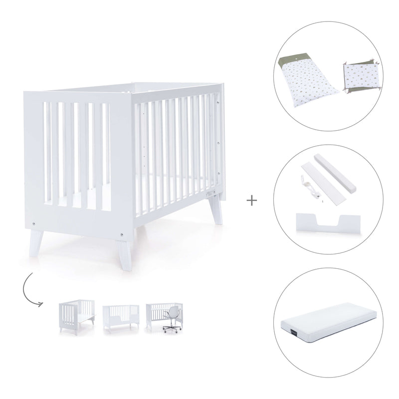 Co-sleeping cot 60x120 cm (4in1) white · Nexo C187-M7700