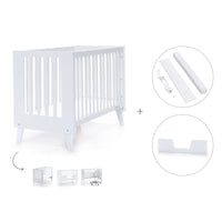 Berço co-sleeping 60x120 cm (4in1) branco · Nexo C187-M7700