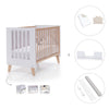 Co-sleeping cot 60x120 cm (4in1) wooden/white · Nexor C187R-M7795