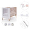 Co-sleeping cot 60x120 cm (4in1) wooden/white · Nexor C187R-M7795