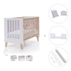 Co-sleeping cot 60x120 cm (4in1) wooden/white · Nexor C187R-M7795