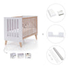Co-sleeping cot 60x120 cm (4in1) wooden/white · Nexor C187R-M7795