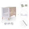 Co-sleeping cot 60x120 cm (4in1) wooden/white · Nexor C187R-M7795