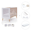 Co-sleeping cot 60x120 cm (4in1) wooden/white · Nexor C187R-M7795