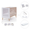 Co-sleeping cot 60x120 cm (4in1) wooden/white · Nexor C187R-M7795
