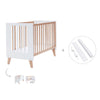 Co-sleeping cot 60x120 cm (4in1) wooden/white · Nexor C187R-M7795