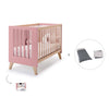 Lit bébé cododo 60x120 cm (4in1) en bois/marengo · Nexor C187R-M6995