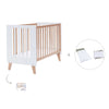 Co-sleeping cot 60x120 cm (4in1) wooden/white · Nexor C187R-M7795