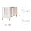 Co-sleeping cot 60x120 cm (4in1) wooden/white · Nexor C187R-M7795