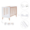 Co-sleeping cot 60x120 cm (4in1) wooden/white · Nexor C187R-M7795