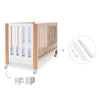 Berço co-sleeping 60x120 cm (5in1) madeira/branco · Occa C166-M9577