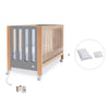 Berço co-sleeping 60x120 cm (5in1) madeira/cinzento · Occa C166-M9558