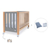 Berço co-sleeping 60x120 cm (5in1) madeira/cinzento · Occa C166-M9558