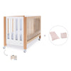 Lit bébé cododo 60x120 cm bois/blanc · Occa C166-M9577