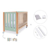 Co-sleeping cot 60x120 cm (5in1) wood/mint · Occa C166-M9555