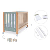 Co-sleeping cot 60x120 cm (5in1) wood/green · Occa C166-M9557