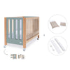 Co-sleeping cot 60x120 cm (5in1) wood/green · Occa C166-M9557