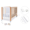 Berço co-sleeping 60x120 cm (5in1) madeira/branco · Occa C166-M9577