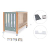 Co-sleeping cot 60x120 cm (5in1) wood/green · Occa C166-M9557