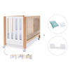 Berço co-sleeping 60x120 cm (5in1) madeira/branco · Occa C166-M9577