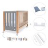 Berço co-sleeping 60x120 cm (5in1) madeira/cinzento · Occa C166-M9558