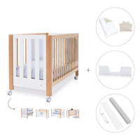 Co-sleeping cot 60x120 cm (5in1) wood/white · Occa C166-M9577