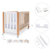 Berço co-sleeping 60x120 cm (5in1) madeira/branco · Occa C166-M9577