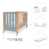 Co-sleeping cot 60x120 cm (5in1) wood/green · Occa C166-M9557