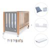 Berço co-sleeping 60x120 cm (5in1) madeira/cinzento · Occa C166-M9558