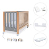 Berço co-sleeping 60x120 cm (5in1) madeira/cinzento · Occa C166-M9558