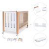 Co-sleeping cot 60x120 cm (5in1) wood/white · Occa C166-M9577