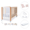 Berço co-sleeping 60x120 cm (5in1) madeira/branco · Occa C166-M9577