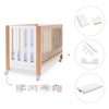 Berço co-sleeping 60x120 cm (5in1) madeira/branco · Occa C166-M9577