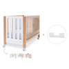 Berço co-sleeping 60x120 cm (5in1) madeira/branco · Occa C166-M9577